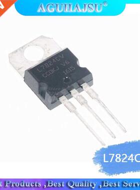 10PCS L7824CV TO220 L7824 TO-220 7824 LM7824 MC7824 new and