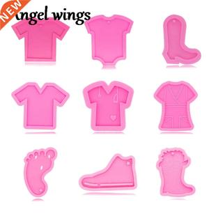 DY098 T-Shirt Mold, Boots/Shoes Baby Clothes Resin Epoxy Si