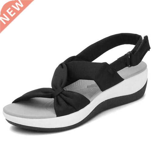 2021 Summer Women Sandals Wedges Shoes For Women Low Heels S