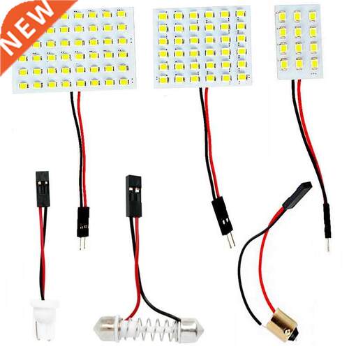 12 36 48 SMD 2835 LED Auto Dome Panel Light Car Interior Rea