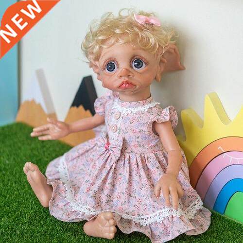 NPK 17inch Reborn Baby Girl Doll Fariy Elf Handmade Reborn