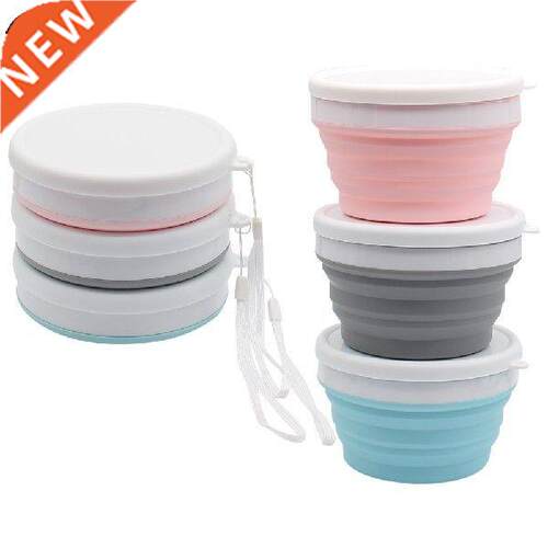 2Pcs/Set Bowl Sets Travel Camping Outdoor Lunch Box Folding