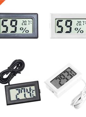 Mini Digital LCD Indoor Convenient Temperature Sensor Humidi