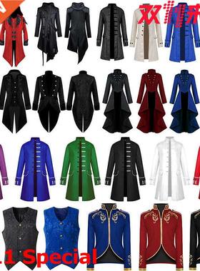 Halloween men's and women's mid-length swallowtail ponchos21