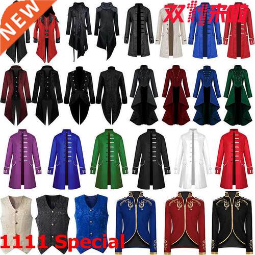Halloween men's and women's mid-length swallowtail ponchos21