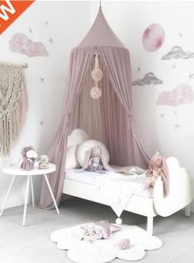 Nordic yle Princess Lace Kids Baby Bed Room Canopy Mosquit