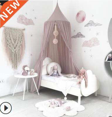 Nordic yle Princess Lace Kids Baby Bed Room Canopy Mosquit