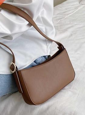 LEFTSIDE Cute Solid Color Small PU Leather Shoulder Bags For