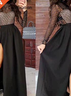 Dress Elegant Long Sleeve Dresses Long