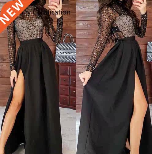 Dress Elegant Long Sleeve Dresses Long