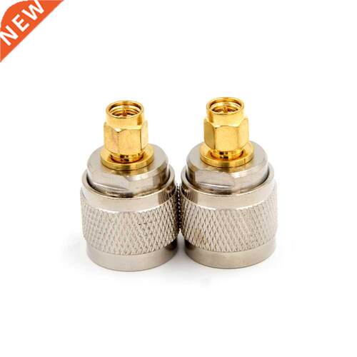 gold N Male to SMA Male RF Coaxial Cable Adapter Connector