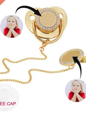 10 Colos esonalized Blank Baby acifie hinestone Dummy