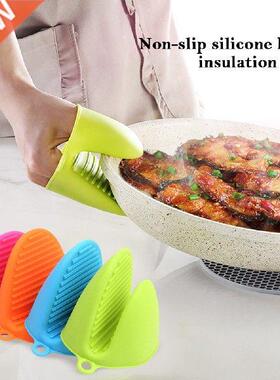 4 Pieces Of Silicone Anti-Scalding Oven Gloves, Tray Pot