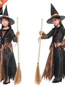 Witch Clothing Children's COSPLAY Clothing Girls' Mesh Witch