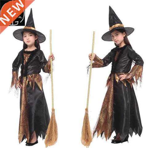 Witch Clothing Children's COSPLAY Clothing Girls' Mesh Witch