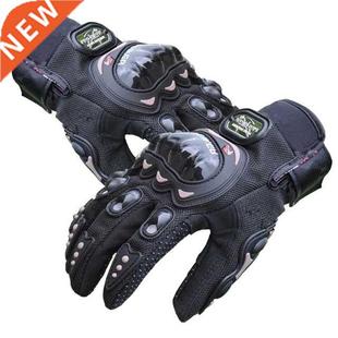 Motorcycle Gloves moto leather Carbon cycling winter glove