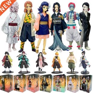 Anime 16cm Demon Slayer Figure Kamado Tanjirou Nezuko Action