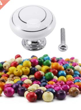 1 Pcs Ceramic Door/Wardrobe/Cabinet/Cupboard Knob & 500P