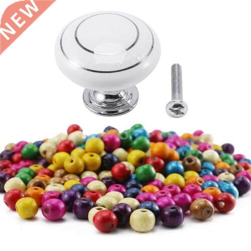 1 Pcs Ceramic Door/Wardrobe/Cabinet/Cupboard Knob & 500P