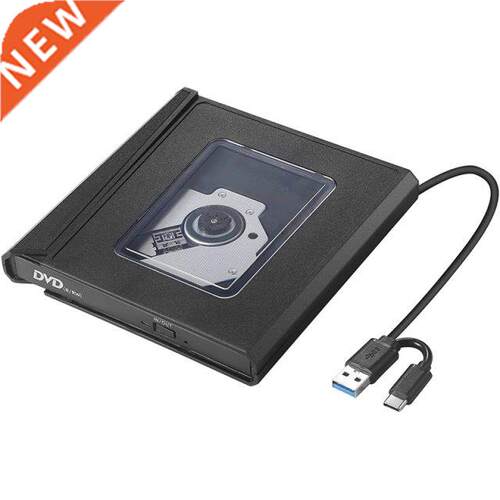 External DVD Drive, USB .0 Type-C Portable CD Player for La
