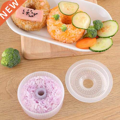 Donut Round Rice Ball Mold Non-Stick Sushi Maker DIY Easy Ri