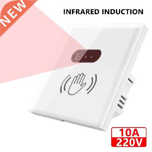 Wall Smart Light Switch Infrared Sensor No Need Touch UK