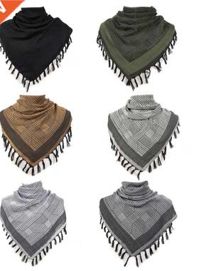 Large Square Scarf Unisex Fashion Women Men Arab Shemagh Kef