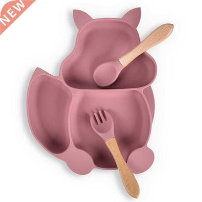 Children's Dies Baby Silicone Sucker Bowl Tableware Set Ba