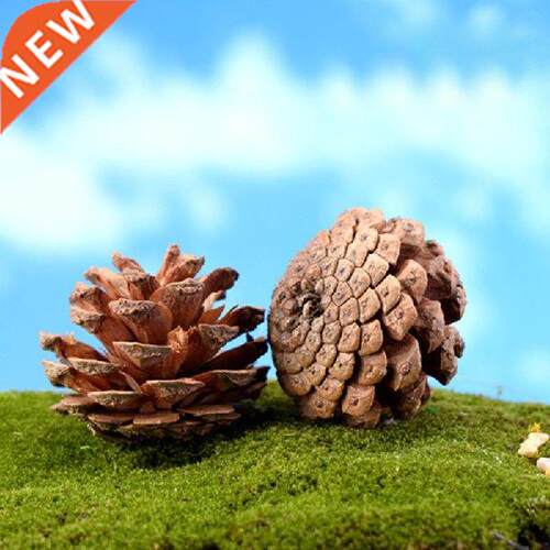 COCODE 3-4 CM Christmas Decoration Pine Cones Pinecone Xmas