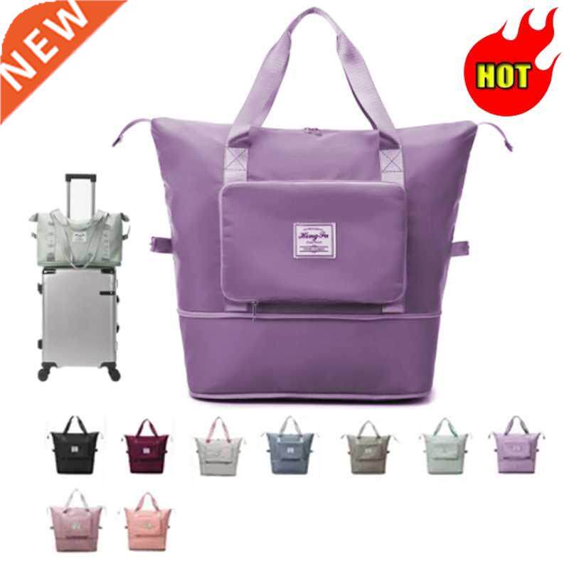 Large Capacity Folding Travel ags Waterproof Luggage Tote H图片