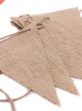 2m/2.8m Jute Burlap Banner Rustic wedding decoration burlap