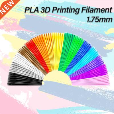9 Rolls PLA Filament 3 Meters 3/9 Color 1.75mm Refill Print