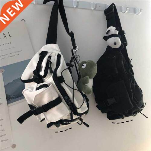 Harajuku Techwear Sling Bag Gothic Crossbody Bags For Women