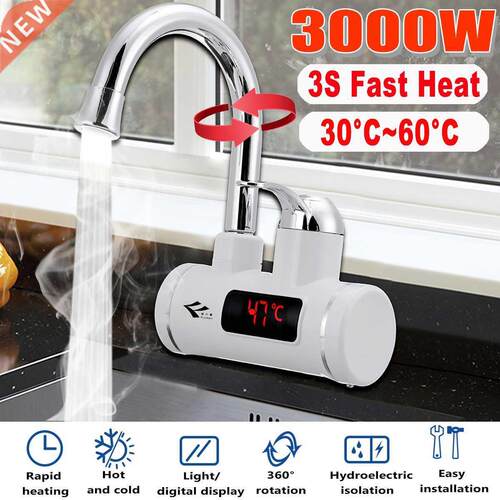 000W 200V Instant Tankless Electric Hot Water Heater