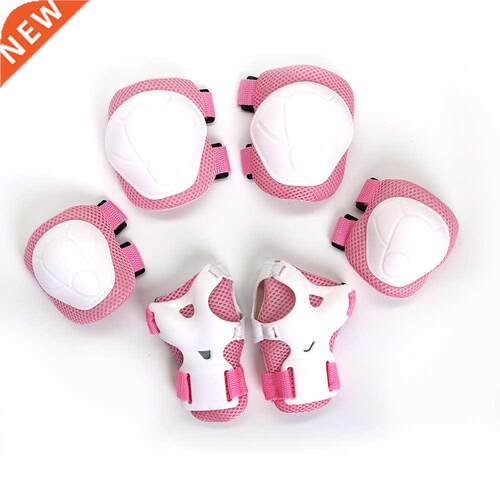 Lixada 6PC Safety Brace Kids Child Elbow Knee Pads Cycling R