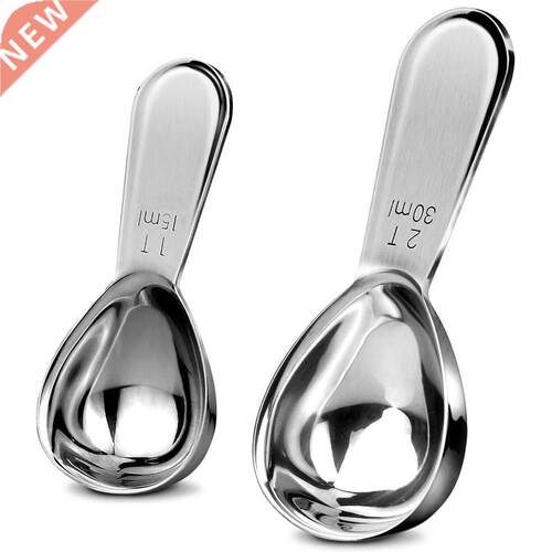 Stainless Steel Coffee Beans Measuring Spoon Thicken With sc