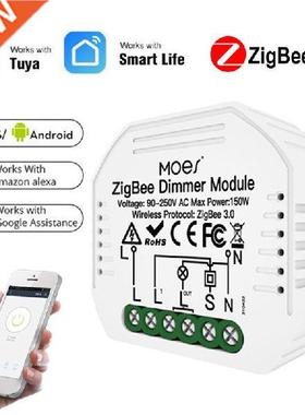 Mini DIY Tuya ZigBee .0 Smart Dimmer Switch Module 1/2 Way
