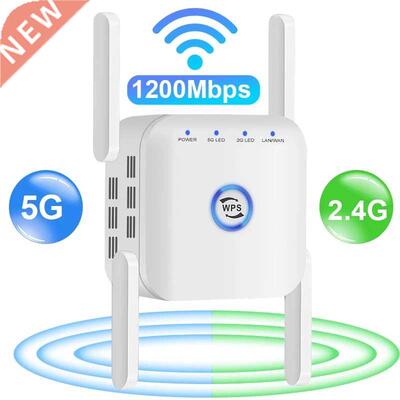 5G Wifi Repeater Long Range Wifi Amplifier 1200Mbps Wi Fi Si