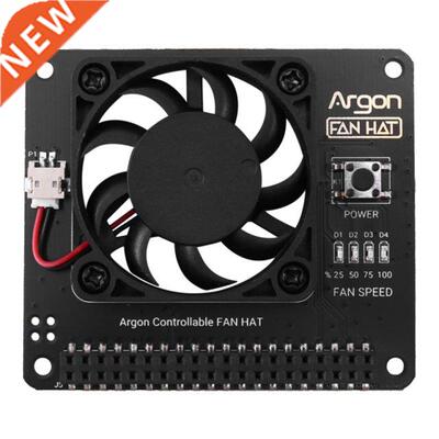 Argon Fan HAT for Raspberry Pi 4/  Cooling Fan with Softwar