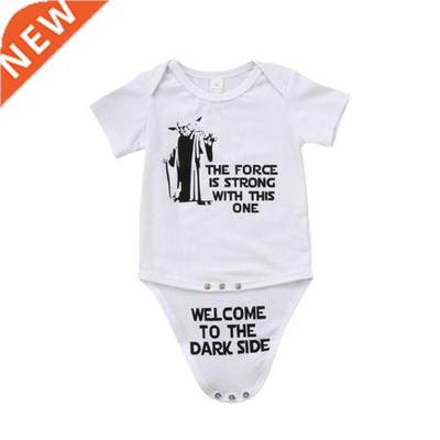 Newborn Infant Baby Boy Girl Cotton Funny Romper Jumpsuit Ki