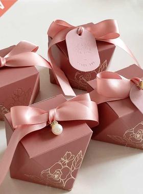 Gift Box Diamond Shape Paper Candy Boxes Chocolate Packaging