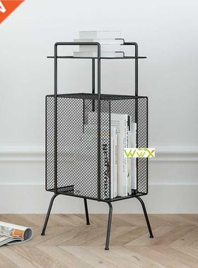 Newspaper Magazine Rack Nordic Iron Art Magazine Storage