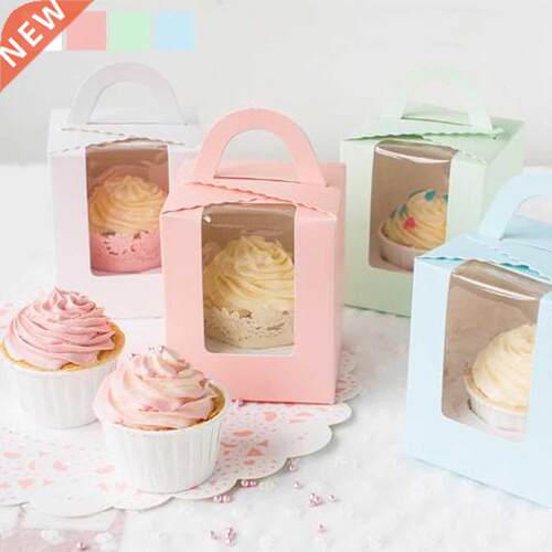 20pcs Cute Mini Biscuit Candy Box Single Muffin Box