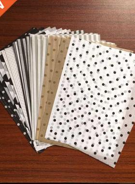 100sheet/bag A5 Wrapping Papers Retro Multicolor Print Tissu