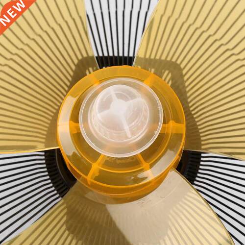 16 Inch Plastic 3 Leaves Fan Blades with Nut Cover for Stand