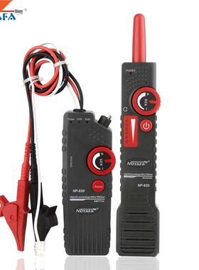 NOYAFA NF-820 underground wire locator locating the ceiling