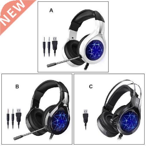 Gaming Headset Noise Reduction Computer Headphone Built-in