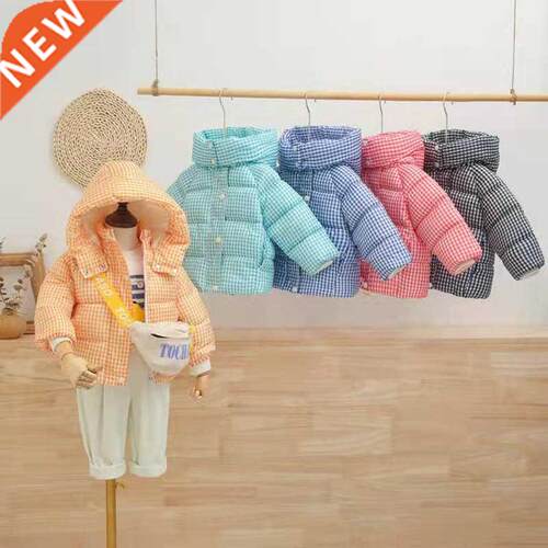 2021 New Autumn Winter Children's Warm Cotton Jackets Gi