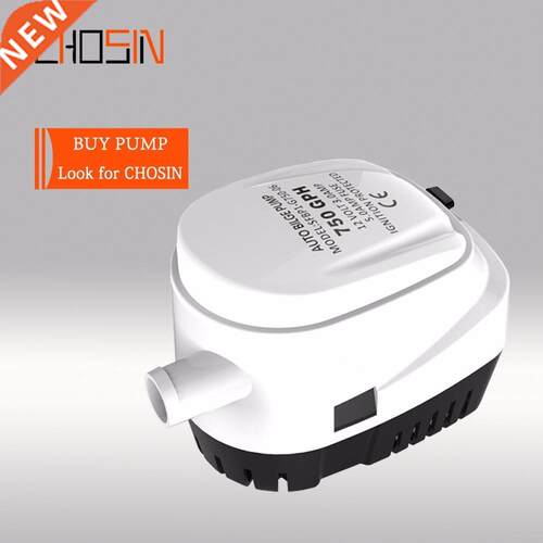 750GPH 1100GPH Automatic Boat Bilge Pump 12v 24v Auto Dc Sub