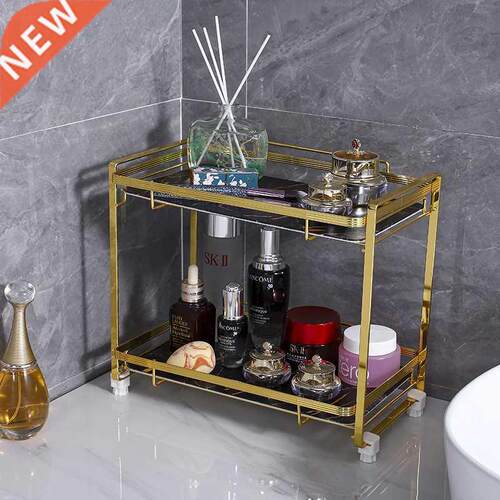 Double Layer Detachable Storage Rack Nordic Iron Art